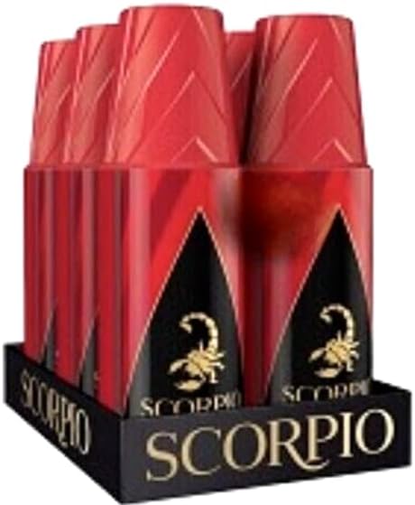 FOMO : 4x SCORPIO Déo Rouge à saisir, un lot à ne pas rater !