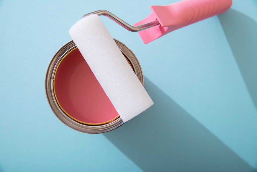 assortment-painting-items-with-green-paint-4986852