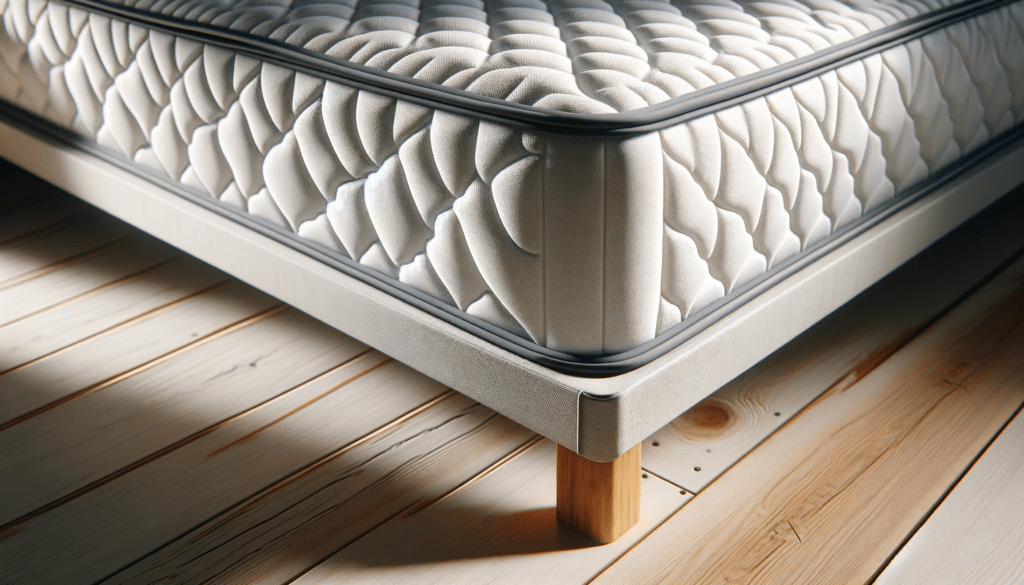 an-image-showing-a-close-up-of-a-corner-of-a-white-mattress-on-a-wooden-floor-9222311