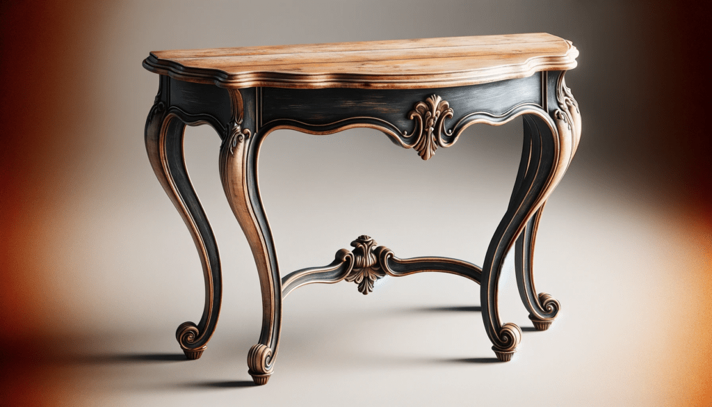 dall%c2%b7e-2023-12-20-10-36-30-a-classic-french-country-style-console-table-with-a-natural-wood-tabletop-and-elegant-black-painted-legs-the-table-has-a-curvaceous-silhouette-with-g-9718066