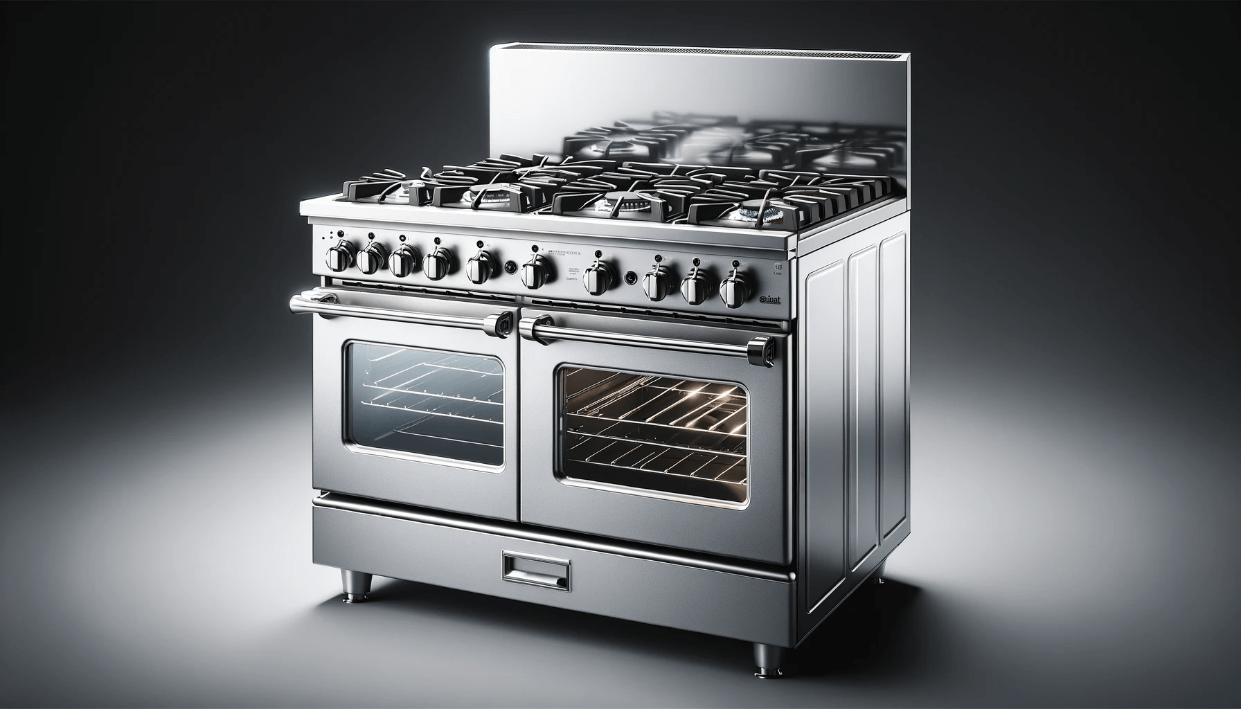 dall%c2%b7e-2023-12-21-10-07-14-a-modern-freestanding-gas-range-cooker-in-a-stainless-steel-finish-the-cooker-has-a-glass-lid-raised-to-reveal-four-gas-burners-on-top-with-sturdy-c-5146645