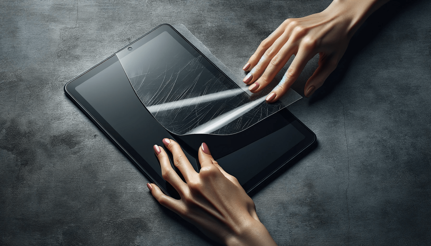 dall%c2%b7e-2023-12-21-20-46-37-a-high-definition-image-showing-a-hand-peeling-off-a-scratched-protective-film-from-a-black-tablet-screen-revealing-a-clean-surface-underneath-the-t-6008027