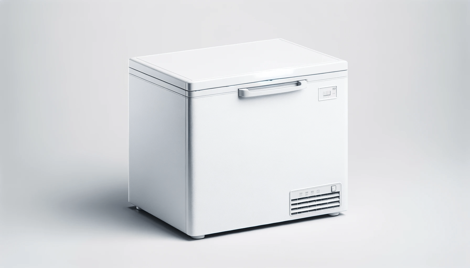 dall%c2%b7e-2023-12-22-01-59-01-a-large-white-chest-freezer-with-a-hinged-lid-on-top-the-freezer-has-a-minimalist-design-with-a-smooth-finish-and-a-simple-handle-for-easy-opening-t-1693111