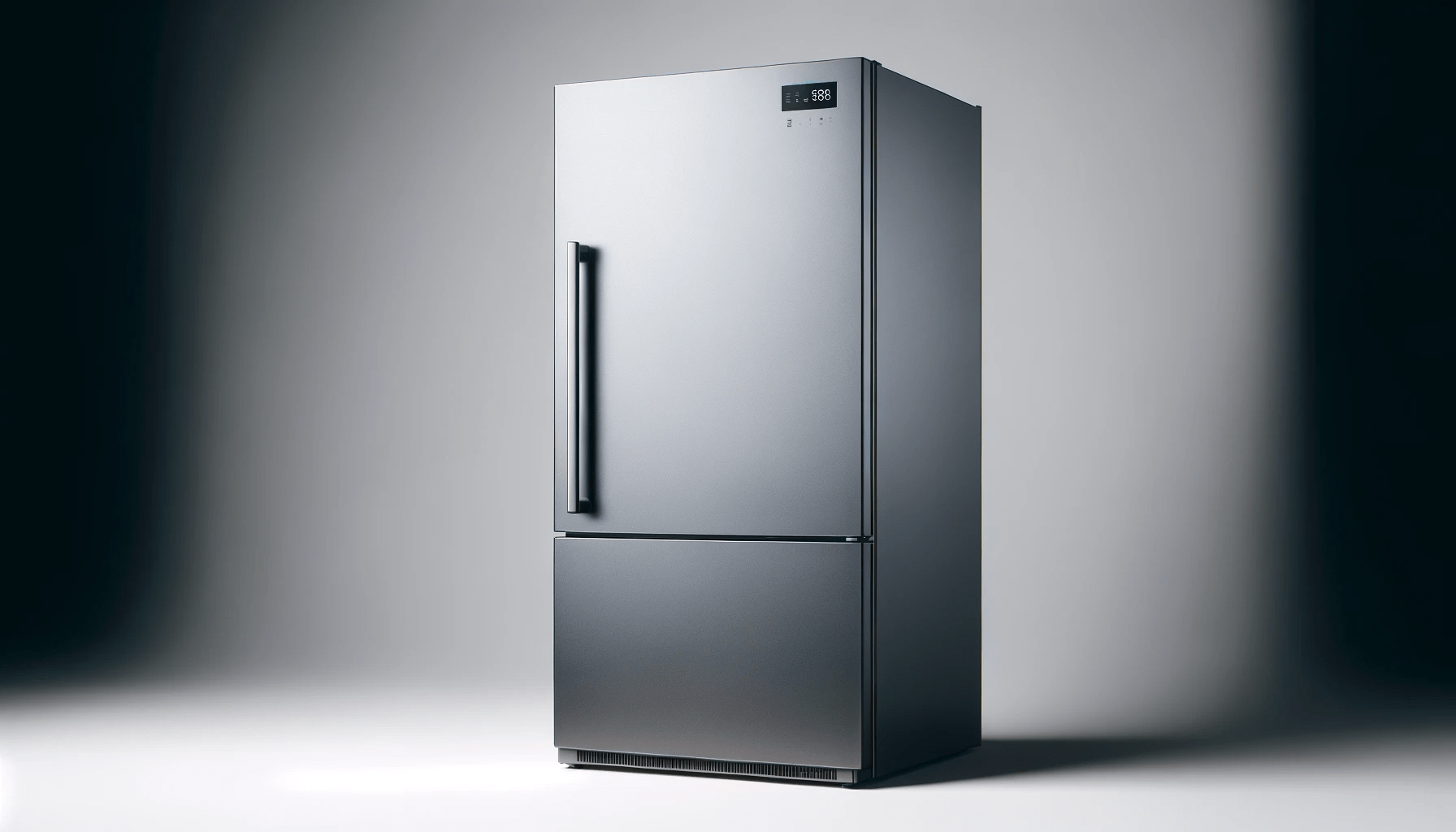 dall%c2%b7e-2023-12-22-05-34-00-a-sleek-full-height-refrigerator-with-a-single-door-in-a-modern-design-the-refrigerator-has-a-matte-grey-finish-with-a-vertical-handle-on-the-right-1689373
