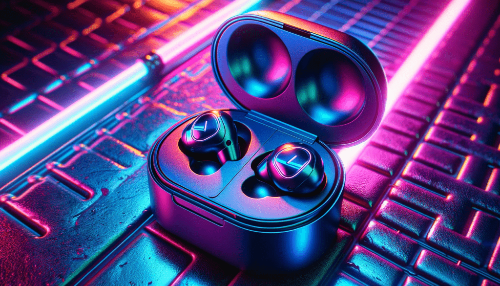 dall%c2%b7e-2023-12-22-06-44-49-a-close-up-photo-of-wireless-earbuds-in-a-neon-lit-environment-with-a-cyberpunk-aesthetic-the-earbuds-are-placed-inside-an-open-circular-charging-ca-8675414