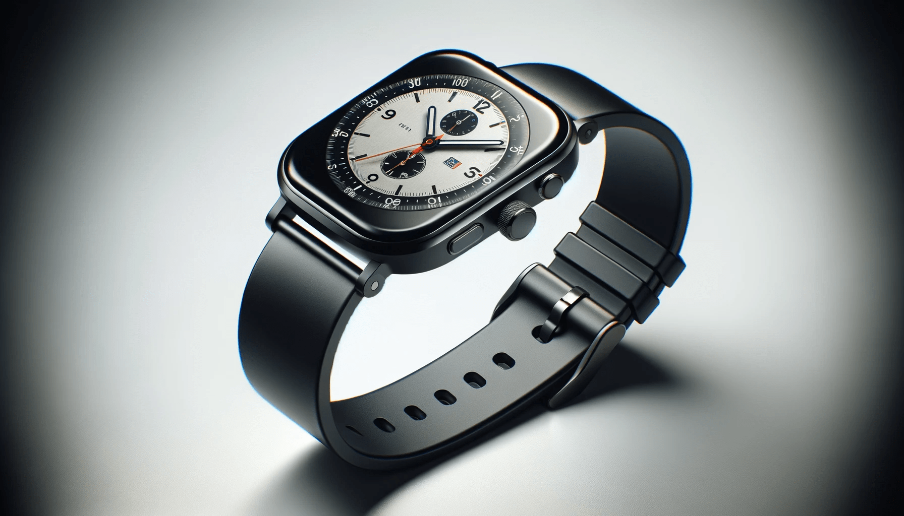 dall%c2%b7e-2023-12-24-15-43-58-a-photorealistic-image-of-a-modern-smartwatch-with-a-classic-design-centered-on-a-white-background-the-smartwatch-has-a-rectangular-face-with-rounde-3048798