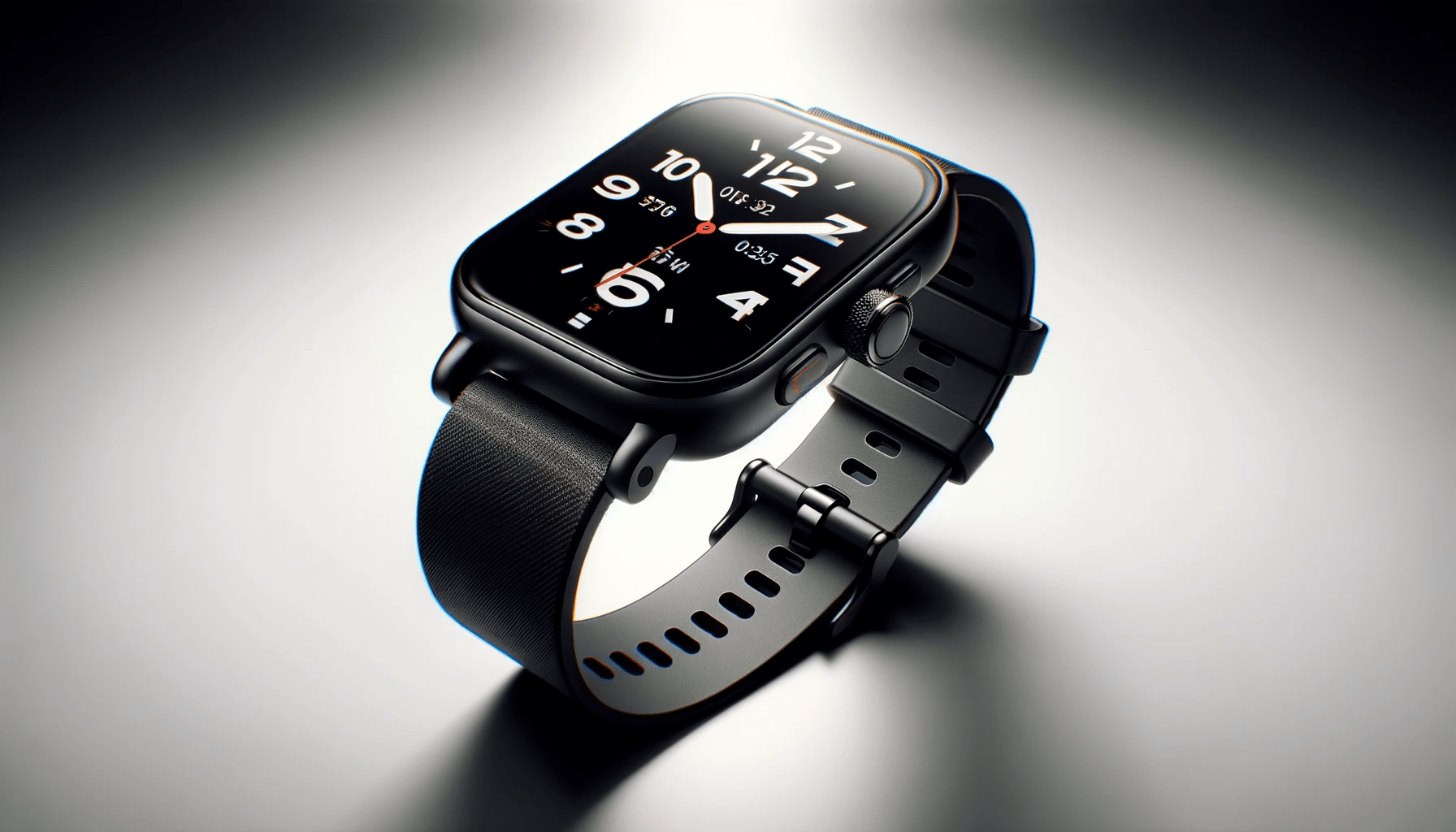 dall%c2%b7e-2023-12-25-13-36-37-a-smartwatch-with-a-sleek-black-design-featuring-a-rectangular-face-with-rounded-corners-the-display-shows-a-classic-analog-watch-face-with-white-num-4415415