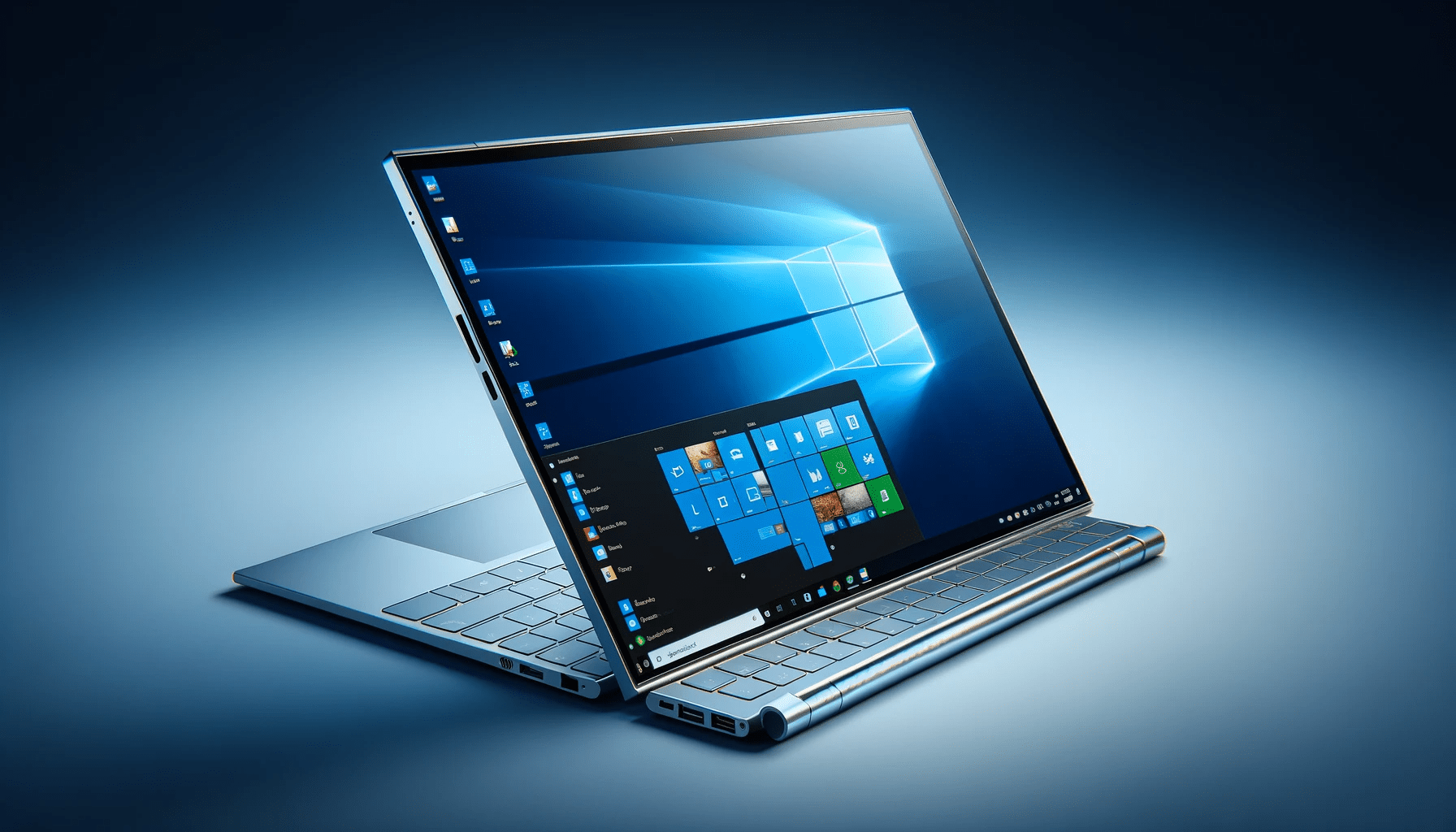 dall%c2%b7e-2023-12-25-15-26-03-a-modern-convertible-laptop-with-a-silver-body-and-a-flexible-hinge-allowing-the-screen-to-be-flipped-over-the-device-is-in-tent-mode-showing-a-desk-1686448