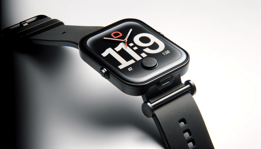 dall%c2%b7e-2023-12-25-22-15-45-a-close-up-image-of-a-modern-smartwatch-with-a-rectangular-face-and-rounded-corners-the-watch-has-a-sleek-black-body-with-a-minimalist-design-featur-7146986