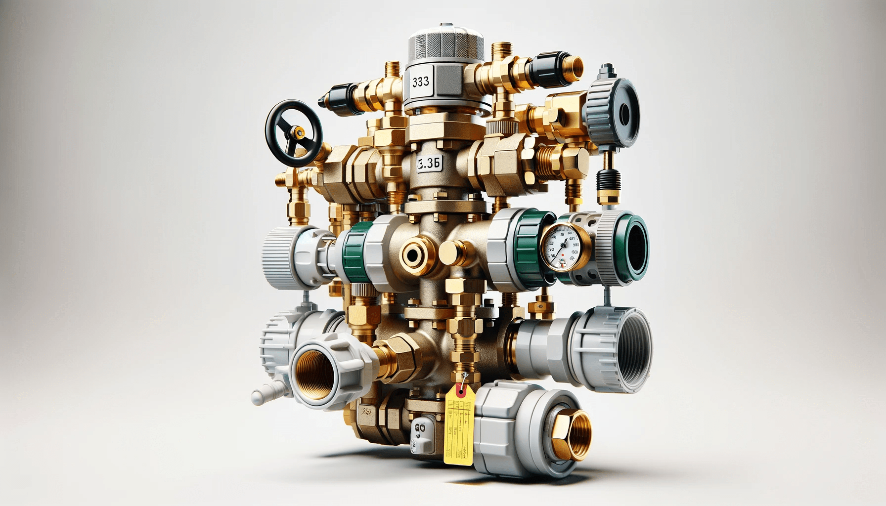 dall%c2%b7e-2023-12-26-18-17-19-a-multifunctional-plumbing-valve-with-various-connectors-and-adjustments-displayed-horizontally-the-valve-body-is-made-of-brass-with-a-section-cover-9636578