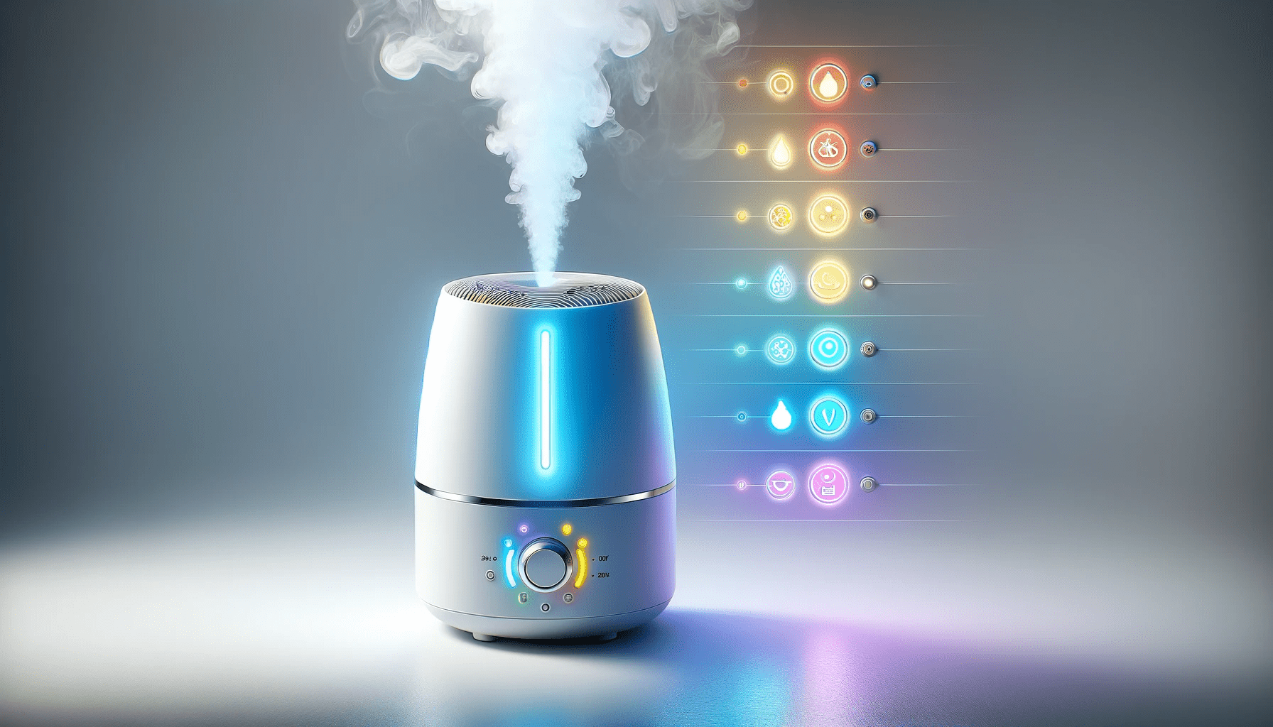 dall%c2%b7e-2023-12-26-20-31-17-a-high-definition-16_9-image-showcasing-a-modern-white-air-humidifier-with-a-blue-light-emanating-from-the-top-simulating-vapor-on-the-right-side-a-3509524