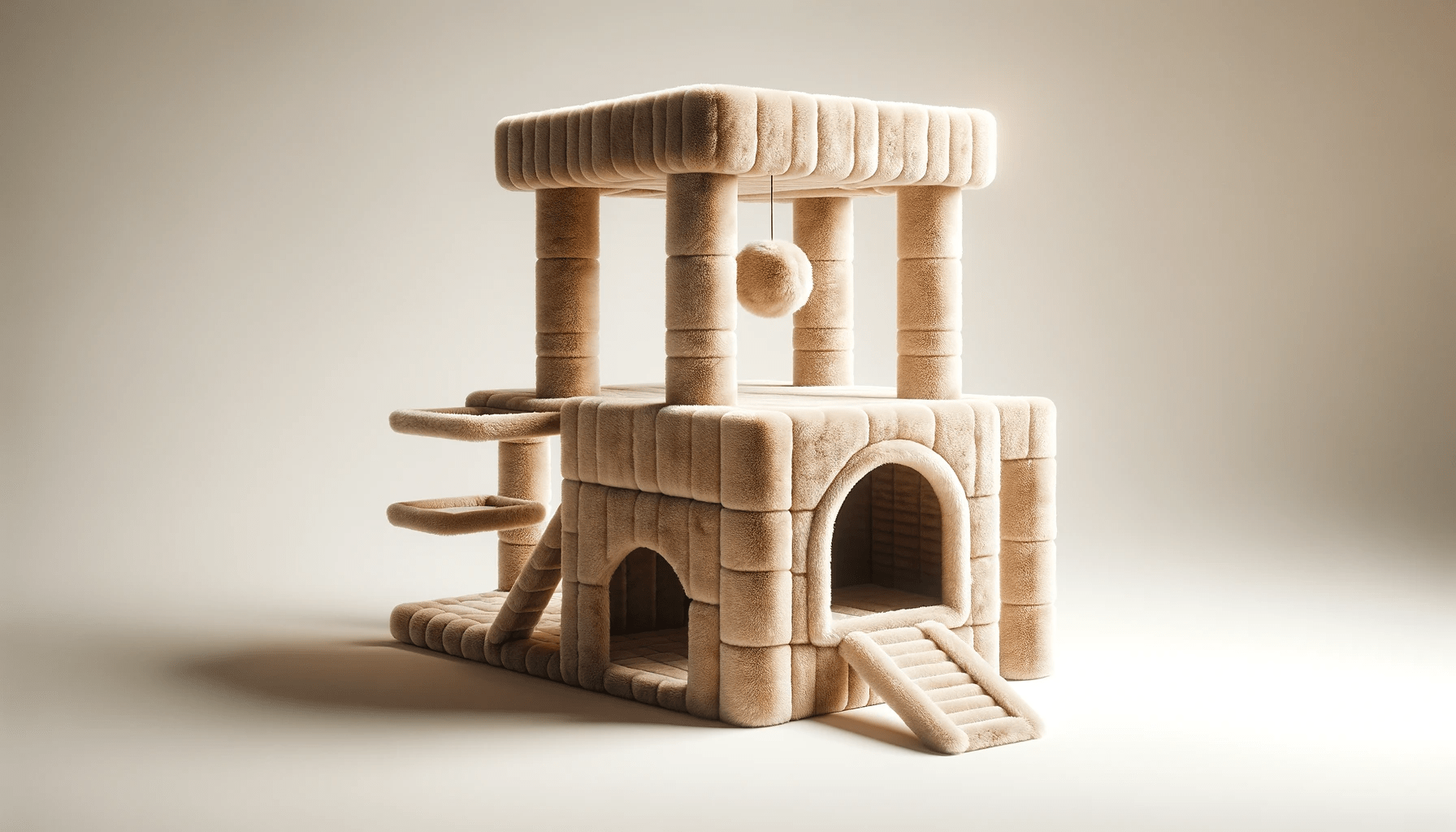 dall%c2%b7e-2023-12-26-21-13-09-a-high-definition-16_9-image-showcasing-an-unbranded-beige-plush-cat-tree-it-features-multiple-levels-with-a-climbing-ramp-a-cubic-shelter-and-a-to-1560773