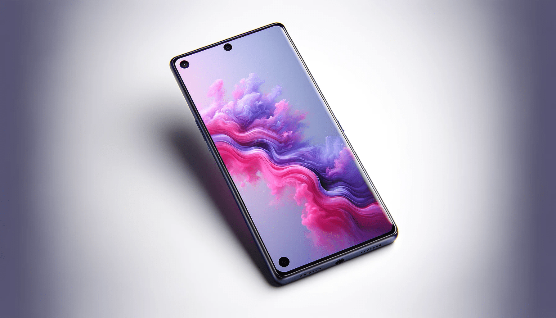 dall%c2%b7e-2023-12-28-13-00-57-a-modern-smartphone-with-a-punch-hole-camera-in-the-top-right-corner-on-a-white-background-the-screen-displays-a-vibrant-abstract-design-predominant-4015984