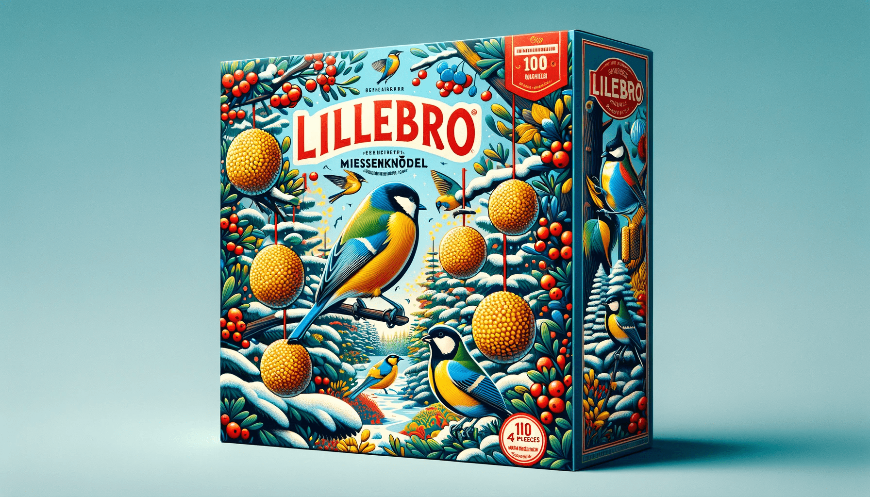dall%c2%b7e-2024-01-02-15-20-11-a-design-of-a-rectangular-packaging-box-for-lillebro-bird-food-featuring-a-bright-and-colorful-illustration-style-the-box-has-a-sky-blue-background-6834390