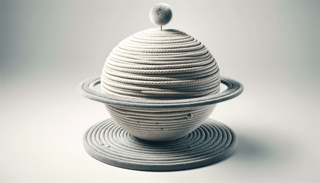 dall%c2%b7e-2024-01-03-12-19-30-a-high-resolution-16_9-image-of-a-spherical-cat-scratching-post-designed-to-resemble-a-planet-the-main-structure-is-a-large-sphere-wrapped-in-a-tigh-5383776