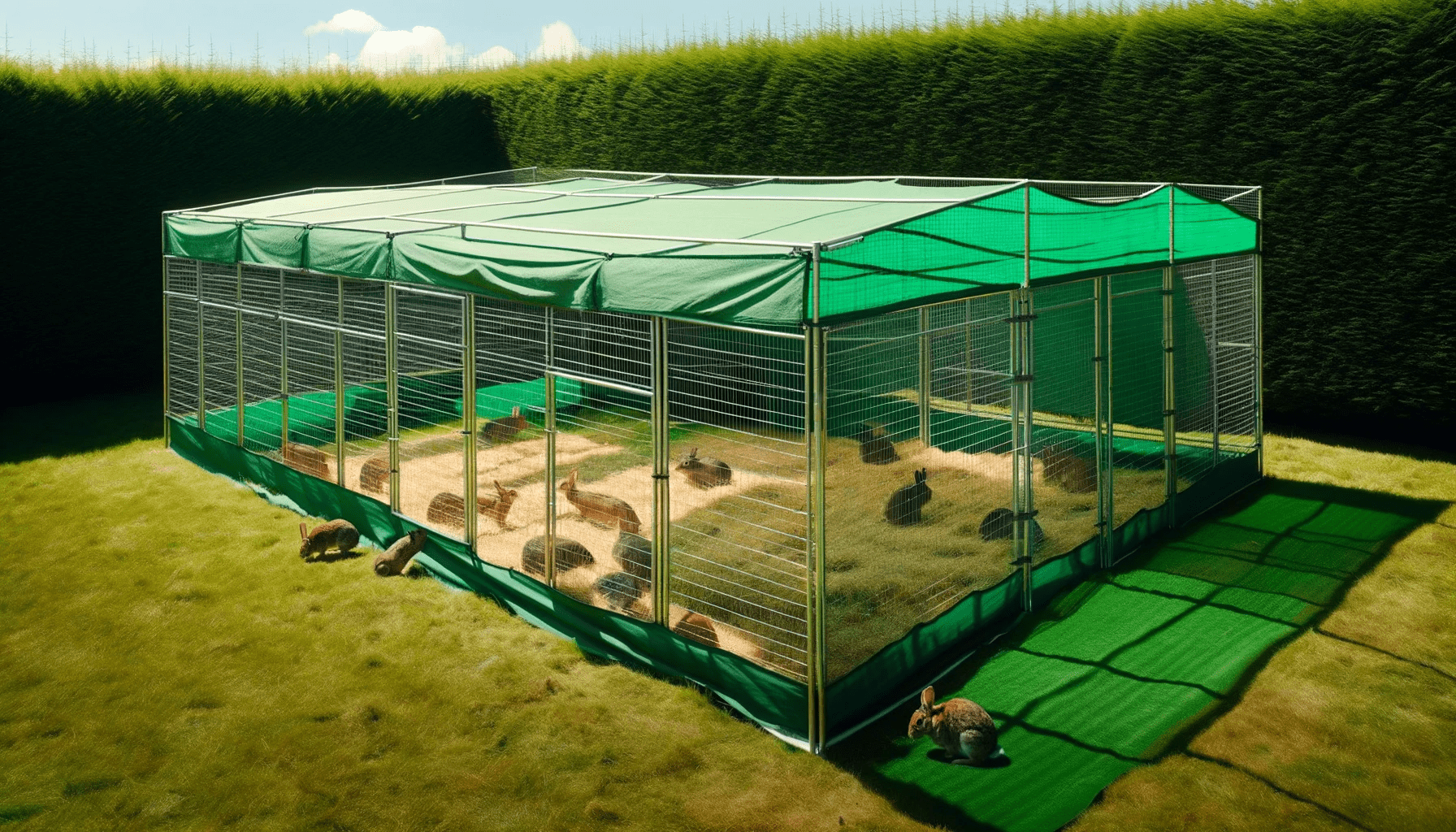dall%c2%b7e-2024-01-03-15-00-30-a-16_9-full-hd-image-of-a-large-outdoor-animal-enclosure-on-a-grassy-field-the-enclosure-is-made-of-green-metal-wire-with-multiple-sections-connecte-9191943