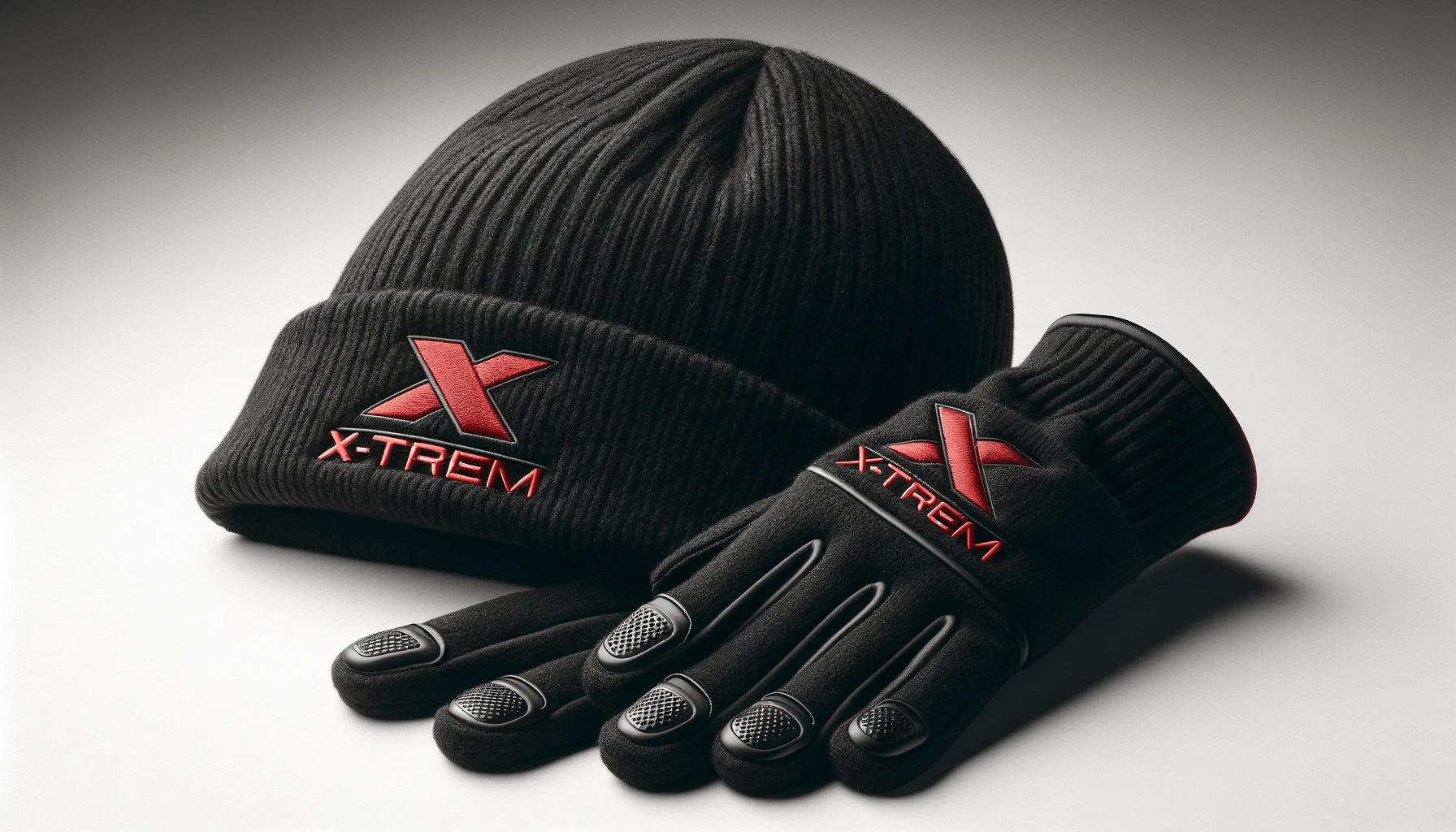 dall%c2%b7e-2024-01-03-16-16-07-a-high-definition-16_9-ratio-image-of-a-matching-set-consisting-of-a-black-fleece-beanie-and-gloves-the-beanie-has-the-x-trem-logo-embroidered-in-6214028
