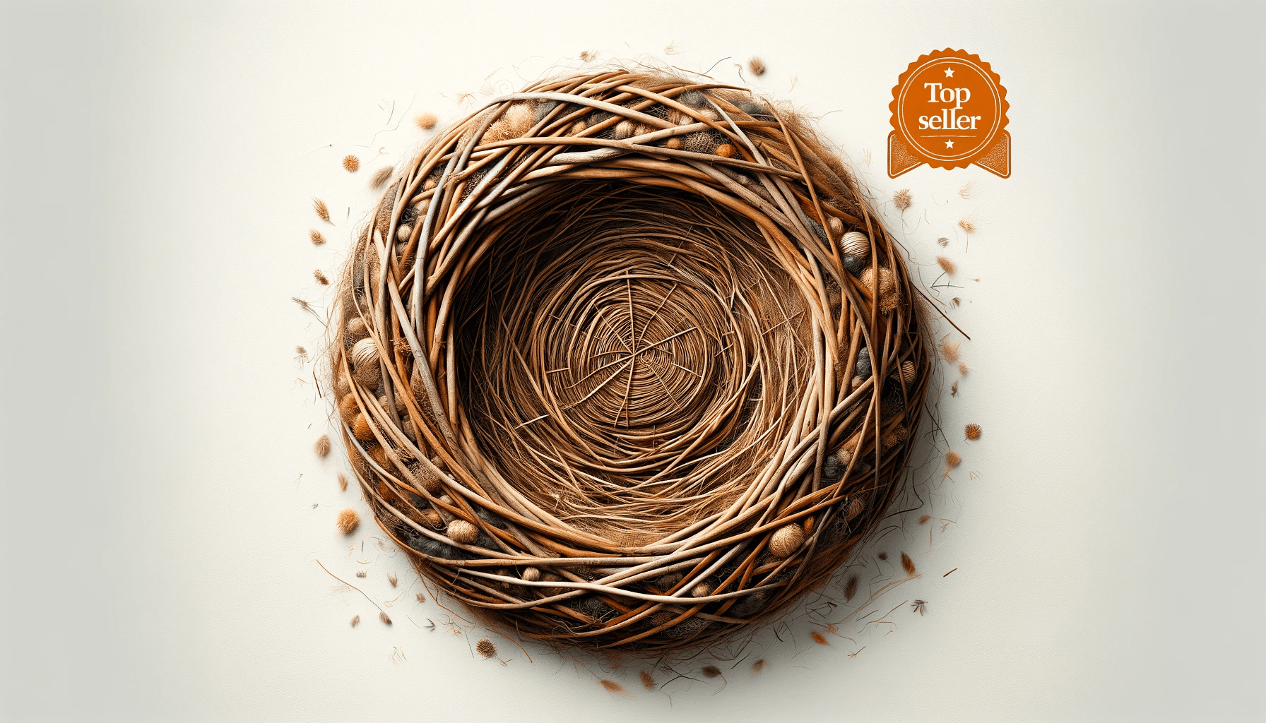 dall%c2%b7e-2024-01-04-08-04-06-a-top-view-image-of-an-oval-shaped-animal-nest-made-from-woven-twigs-and-hay-on-a-white-background-the-nest-has-a-natural-rustic-look-with-various-8521962