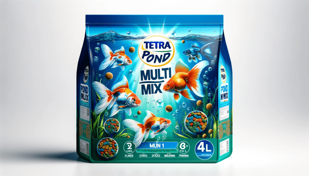 dall%c2%b7e-2024-01-04-08-40-00-a-vibrant-packaging-design-for-tetra-pond-multi-mix-fish-food-on-a-white-background-the-package-features-a-dynamic-blue-and-green-color-scheme-wit-8763592