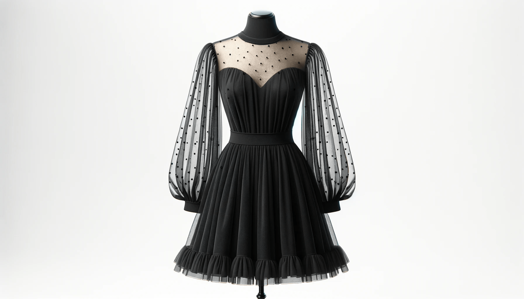 dall%c2%b7e-2024-01-04-14-30-57-create-a-16_9-high-definition-image-of-a-black-dress-for-women-the-dress-should-have-sheer-long-sleeves-and-be-decorated-with-small-white-polka-dots-5223294