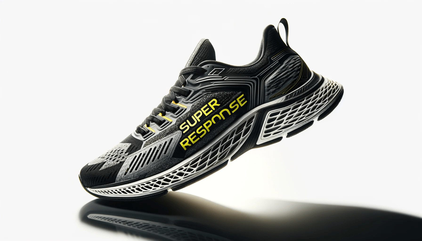 dall%c2%b7e-2024-01-05-11-53-56-a-professional-product-image-of-a-running-shoe-the-shoe-has-a-sleek-design-with-a-dark-gray-and-black-patterned-upper-and-dynamic-lines-suggesting-sp-1583138