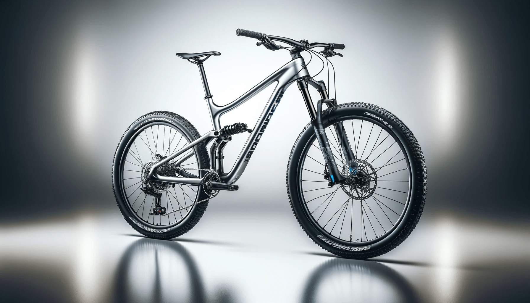 dall%c2%b7e-2024-01-05-13-14-43-a-high-quality-studio-photograph-of-a-modern-mountain-bike-the-bike-has-a-sleek-aluminum-frame-primarily-silver-with-black-and-blue-accents-and-the-3154660