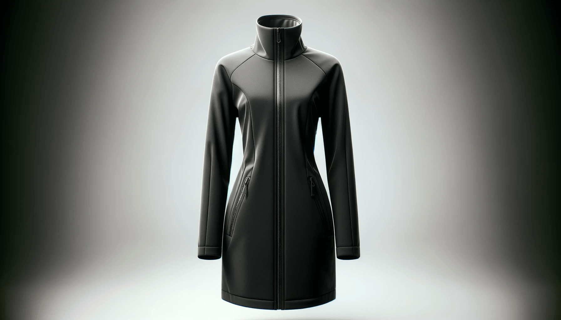dall%c2%b7e-2024-01-05-17-30-04-a-high-definition-16_9-image-of-a-womans-waterproof-coat-the-coat-is-solid-black-with-a-full-length-zipper-at-the-front-it-has-a-high-collar-and-lo-9492566