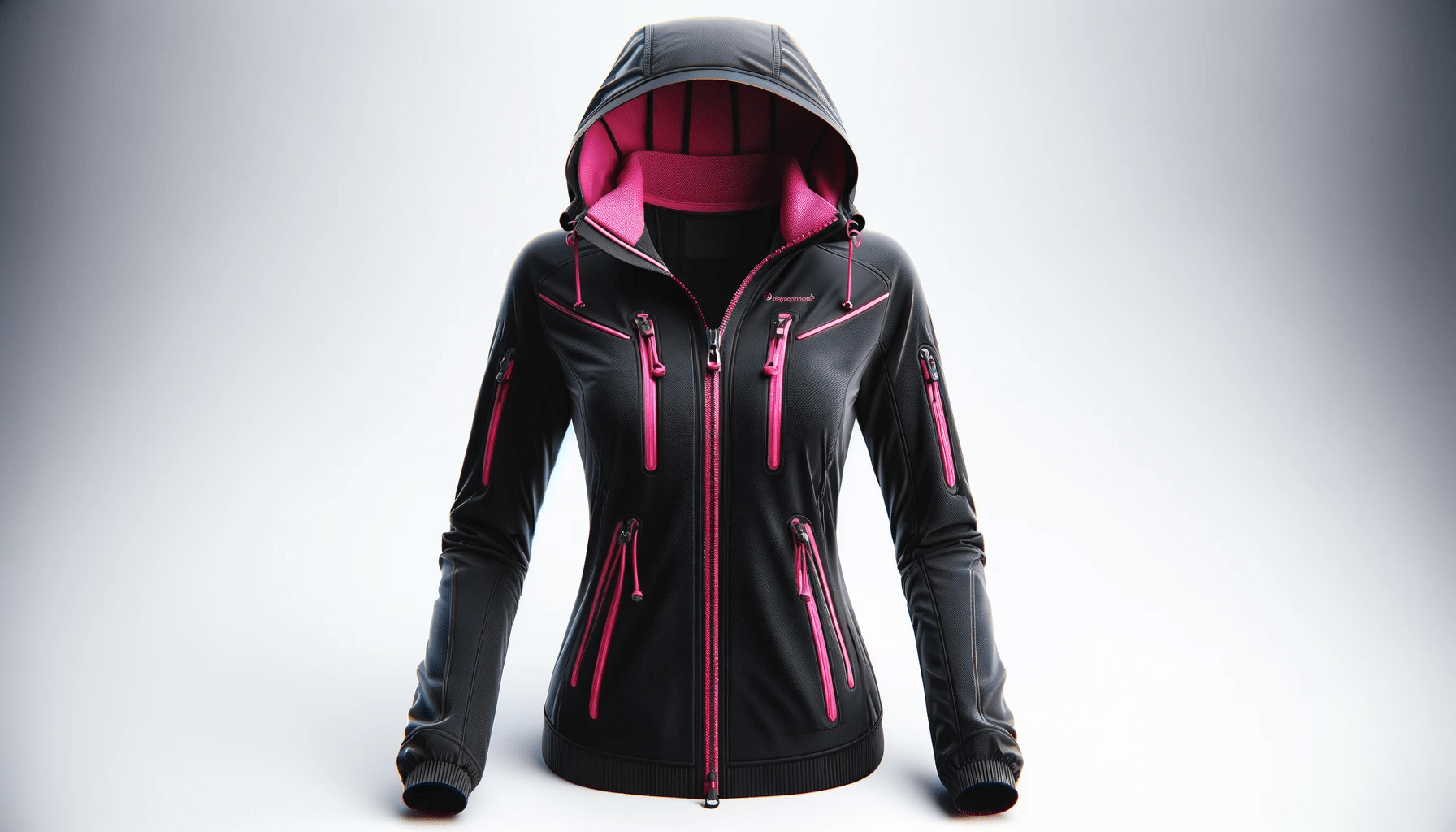 dall%c2%b7e-2024-01-08-16-00-35-create-a-high-definition-image-in-a-16_9-aspect-ratio-showcasing-a-womans-waterproof-jacket-the-jacket-should-be-black-with-distinctive-bright-pink-5238721
