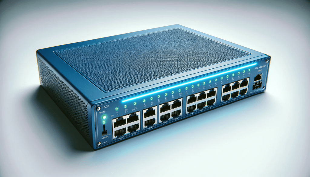 dall%c2%b7e-2024-01-08-17-16-37-a-high-resolution-digital-illustration-of-a-blue-network-switch-with-multiple-ethernet-ports-the-device-features-a-series-of-led-indicators-above-eac-8324062