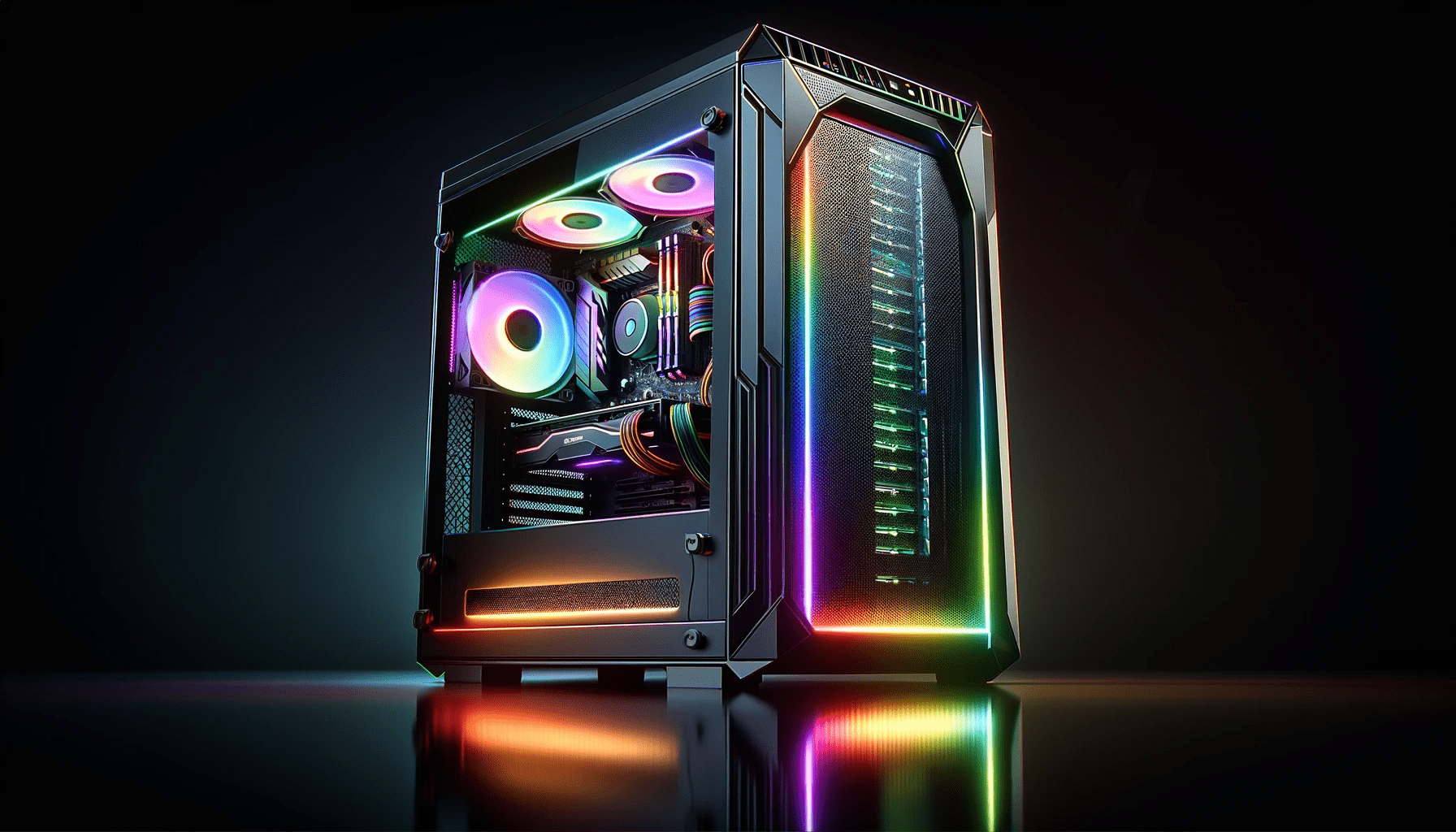 dall%c2%b7e-2024-01-09-11-53-03-a-high-definition-image-in-a-16_9-aspect-ratio-featuring-a-modern-gaming-pc-tower-the-tower-has-a-black-exterior-with-a-tempered-glass-side-panel-th-6304355