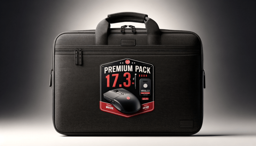 dall%c2%b7e-2024-01-09-12-53-46-a-17-3-inch-black-laptop-bag-displayed-frontally-against-a-white-background-the-bag-has-a-rectangular-shape-with-rounded-edges-and-a-red-and-white-p-8607554