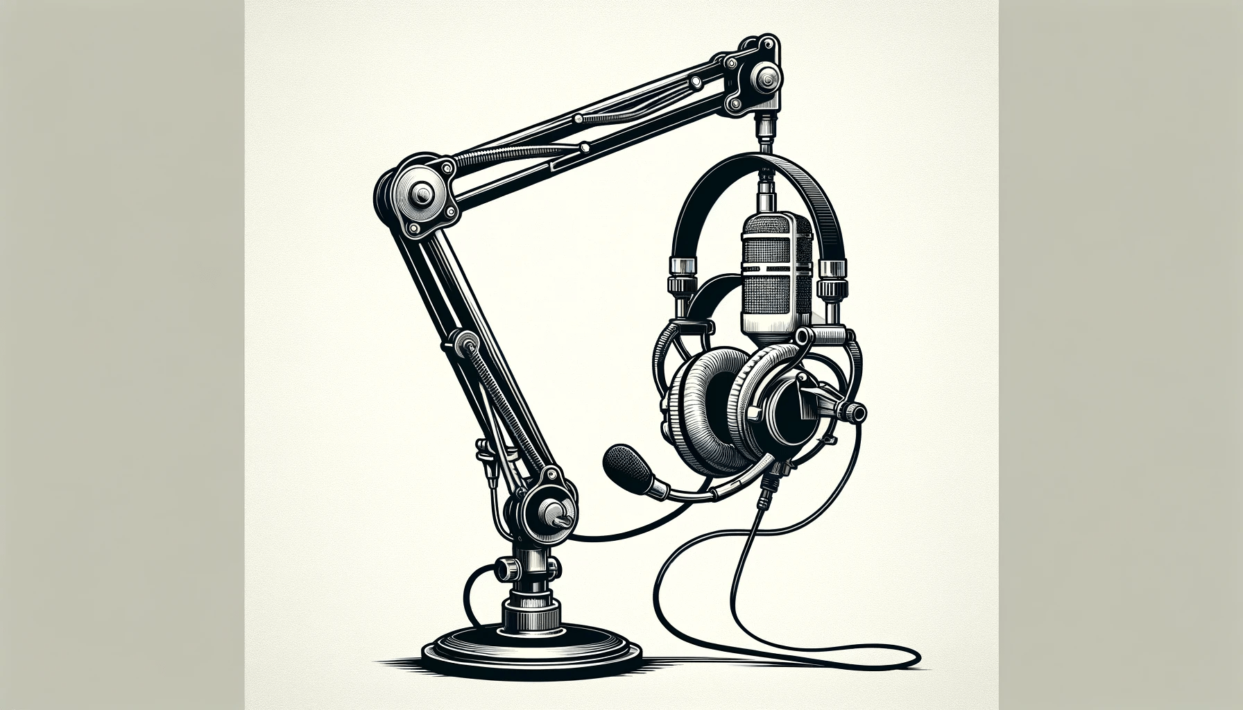dall%c2%b7e-2024-01-09-13-29-33-a-detailed-illustration-in-black-and-white-of-a-microphone-arm-stand-with-an-attached-headset-the-arm-stand-is-adjustable-with-multiple-joints-and-cl-8249836