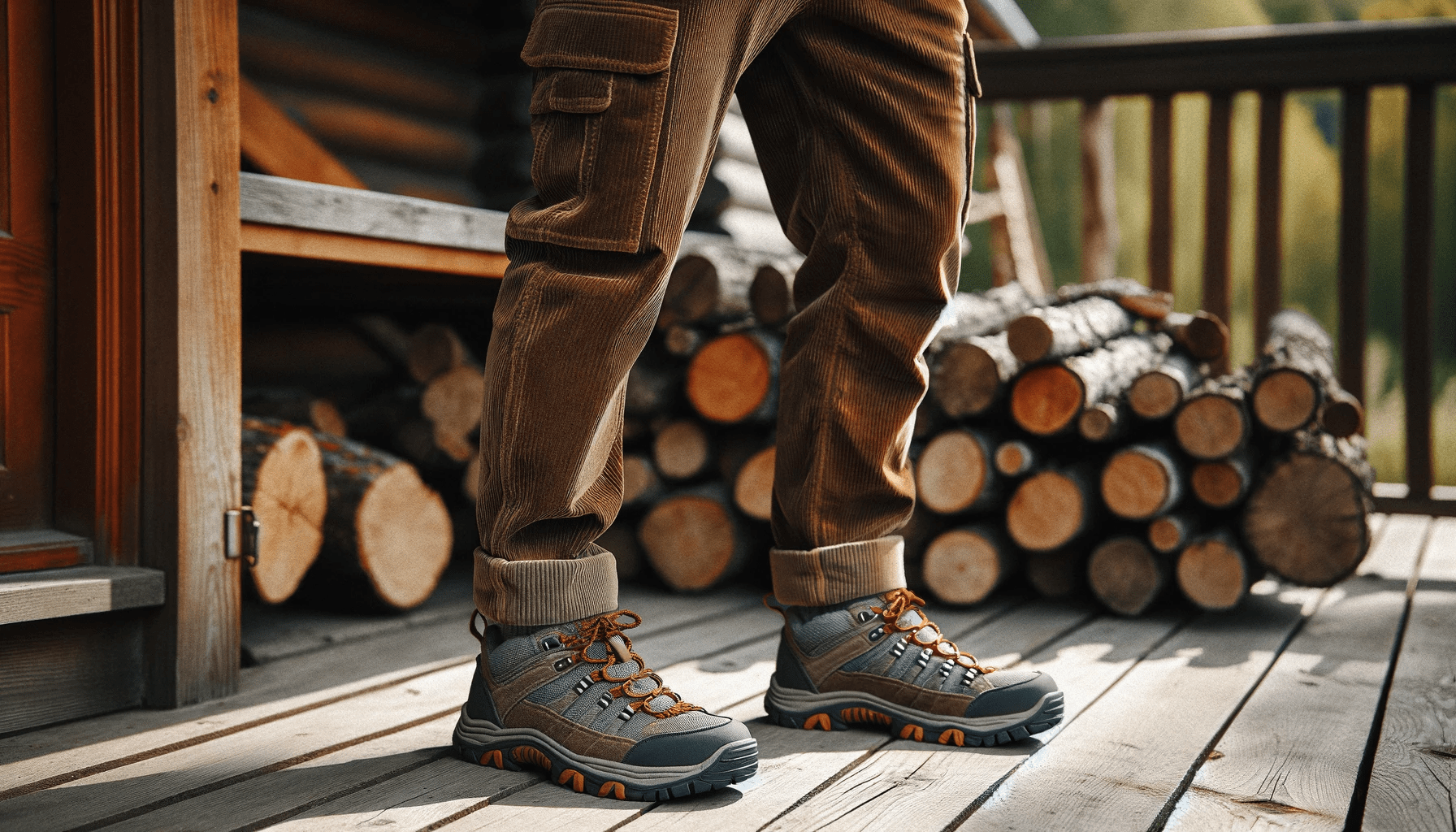 dall%c2%b7e-2024-01-09-14-15-39-a-full-body-portrait-of-a-man-standing-outdoors-focusing-on-the-lower-half-the-man-wears-brown-corduroy-cargo-pants-with-visible-side-pockets-and-a-1549622