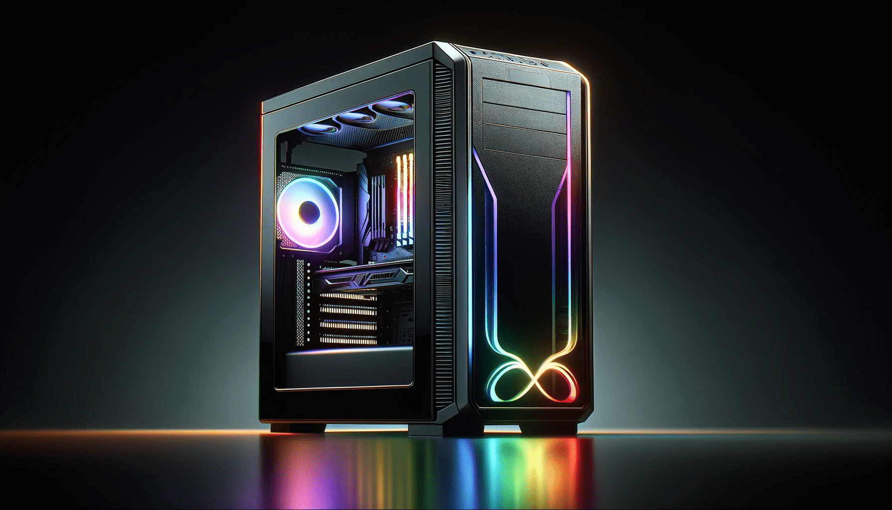 DALL·E-2024-01-09-15.26.36-A-high-resolution-image-of-a-modern-gaming-PC-tower-on-a-plain-dark-background.-The-tower-has-a-sleek-black-design-with-transparent-side-panels-showca-9267690 dall%c2%b7e-2024-01-09-15-26-36-a-high-resolution-image-of-a-modern-gaming-pc-tower-on-a-plain-dark-background-the-tower-has-a-sleek-black-design-with-transparent-side-panels-showca-9267690