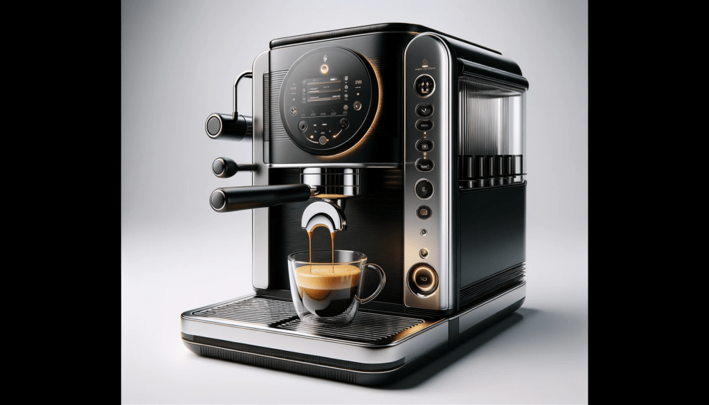 dall%c2%b7e-2024-01-09-15-48-49-a-high-quality-image-of-a-modern-coffee-machine-with-a-black-and-silver-design-on-a-white-background-the-coffee-machine-has-a-contemporary-sleek-look-4659137