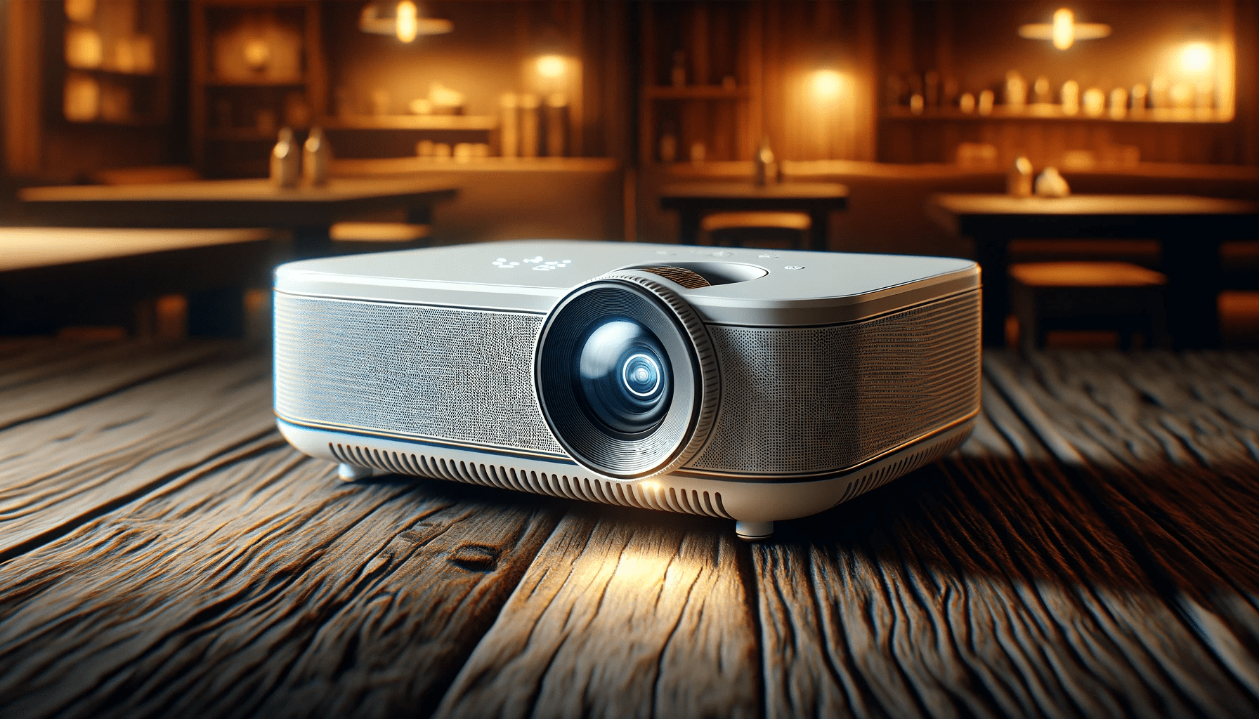 dall%c2%b7e-2024-01-09-21-49-50-a-high-definition-photograph-of-a-modern-portable-projector-on-a-wooden-surface-the-projector-is-compact-and-white-with-a-cylindrical-body-and-a-fla-1401002