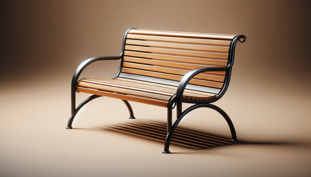 dall%c2%b7e-2024-01-10-17-42-13-a-simple-yet-elegant-park-bench-with-a-combination-of-natural-wooden-slats-on-the-seat-and-backrest-and-a-curved-metal-frame-in-a-dark-color-the-ben-1591541