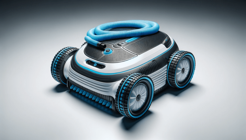 dall%c2%b7e-2024-01-10-17-48-52-a-modern-robotic-pool-cleaner-with-a-sleek-design-featuring-a-white-body-black-detailing-and-accents-in-vibrant-blue-the-cleaner-has-large-wheels-3407015