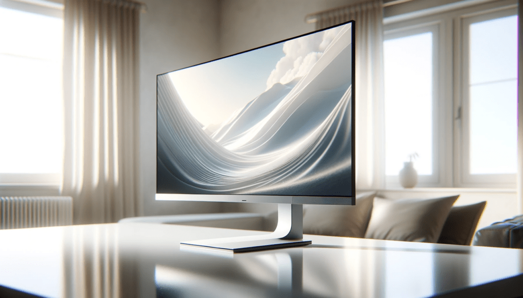 dall%c2%b7e-2024-01-10-21-21-15-a-modern-sleek-white-gaming-monitor-with-a-minimalist-design-viewed-from-a-side-angle-the-monitor-has-a-thin-bezel-and-a-contemporary-stand-with-a-5091556
