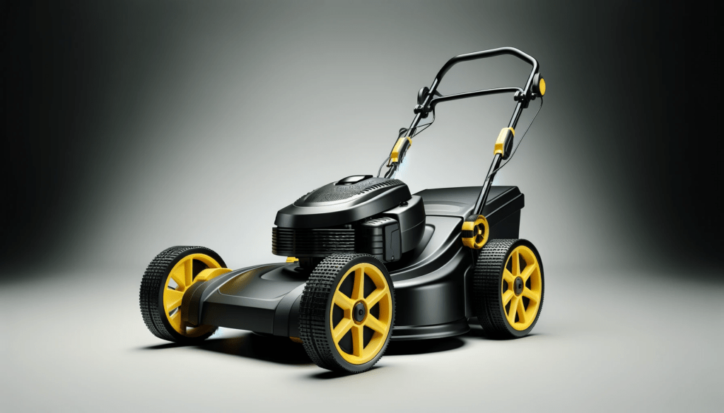 dall%c2%b7e-2024-01-11-08-27-58-a-modern-lawn-mower-with-a-black-and-yellow-color-scheme-the-lawn-mower-has-a-durable-body-large-yellow-wheels-for-easy-maneuverability-and-a-handl-6272837