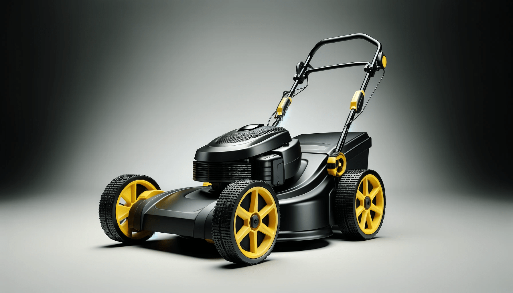 dall%c2%b7e-2024-01-11-08-27-58-a-modern-lawn-mower-with-a-black-and-yellow-color-scheme-the-lawn-mower-has-a-durable-body-large-yellow-wheels-for-easy-maneuverability-and-a-handl-6272837