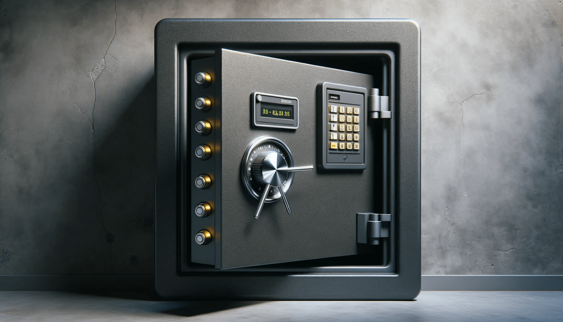 dall%c2%b7e-2024-01-11-11-06-22-image-of-an-open-electronic-safe-with-a-digital-keypad-and-a-black-door-mounted-into-a-wall-the-safes-door-is-swung-open-revealing-a-dark-interior-8117765