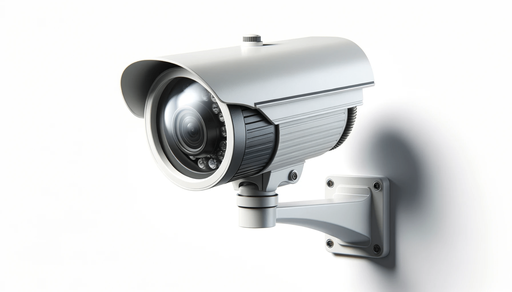 dall%c2%b7e-2024-01-11-17-35-26-a-high-definition-16_9-image-of-a-modern-white-outdoor-security-camera-the-camera-is-mounted-on-a-vertical-wall-bracket-and-has-a-prominent-sligh-4628483