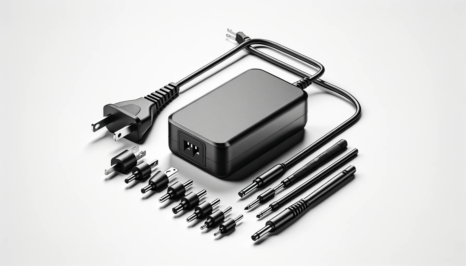 DALL·E-2024-01-12-11.17.53-Create-an-image-of-a-non-branded-universal-laptop-power-adapter-with-interchangeable-tips.-The-adapter-should-be-black-rectangular-and-have-a-power--1549643 dall%c2%b7e-2024-01-12-11-17-53-create-an-image-of-a-non-branded-universal-laptop-power-adapter-with-interchangeable-tips-the-adapter-should-be-black-rectangular-and-have-a-power-1549643