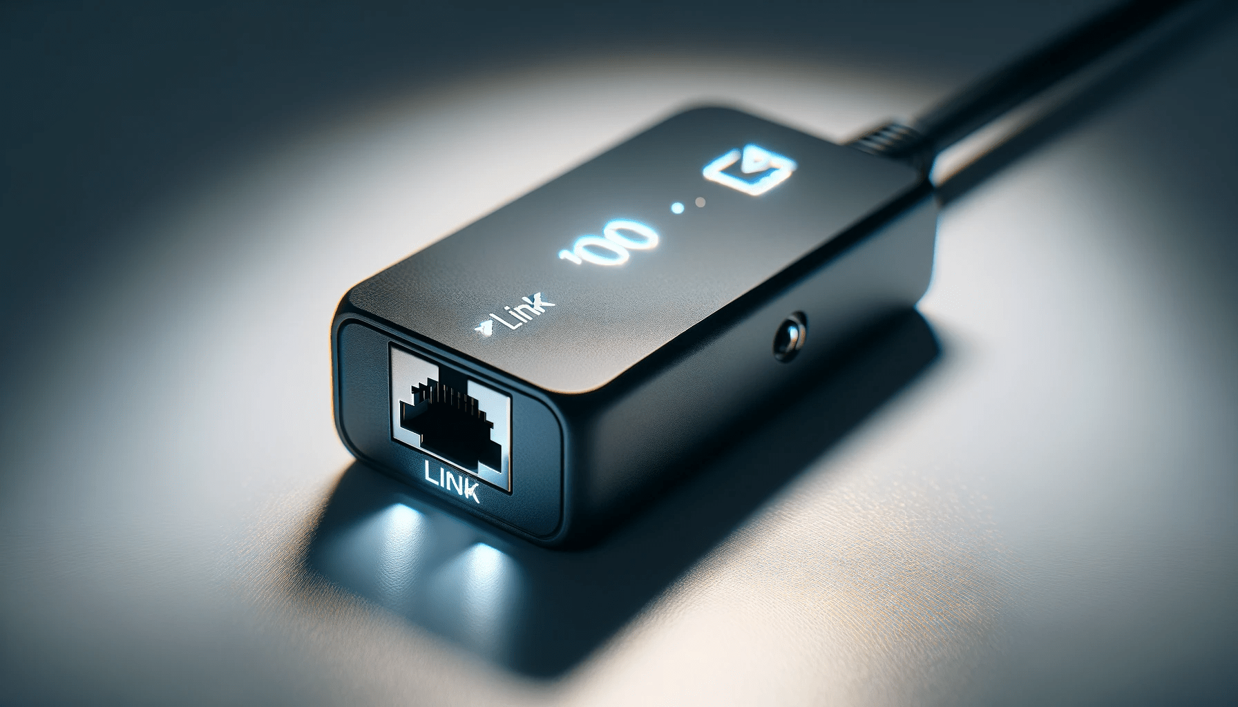 dall%c2%b7e-2024-01-15-10-32-24-a-close-up-photograph-of-a-black-network-adapter-with-two-led-indicators-labeled-100-and-link-with-a-brand-logo-on-the-top-the-adapter-has-a-rec-4353625
