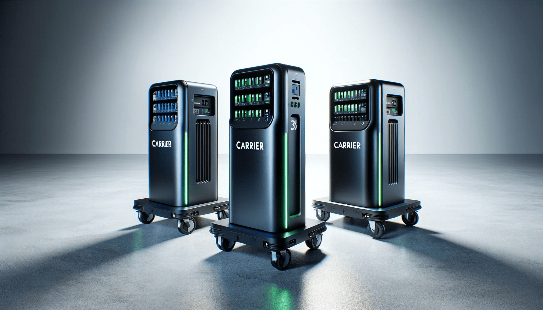 dall%c2%b7e-2024-01-15-11-02-44-three-modern-sleek-battery-charging-stations-on-wheels-arranged-diagonally-from-the-left-foreground-to-the-right-background-in-a-studio-setting-eac-7793320