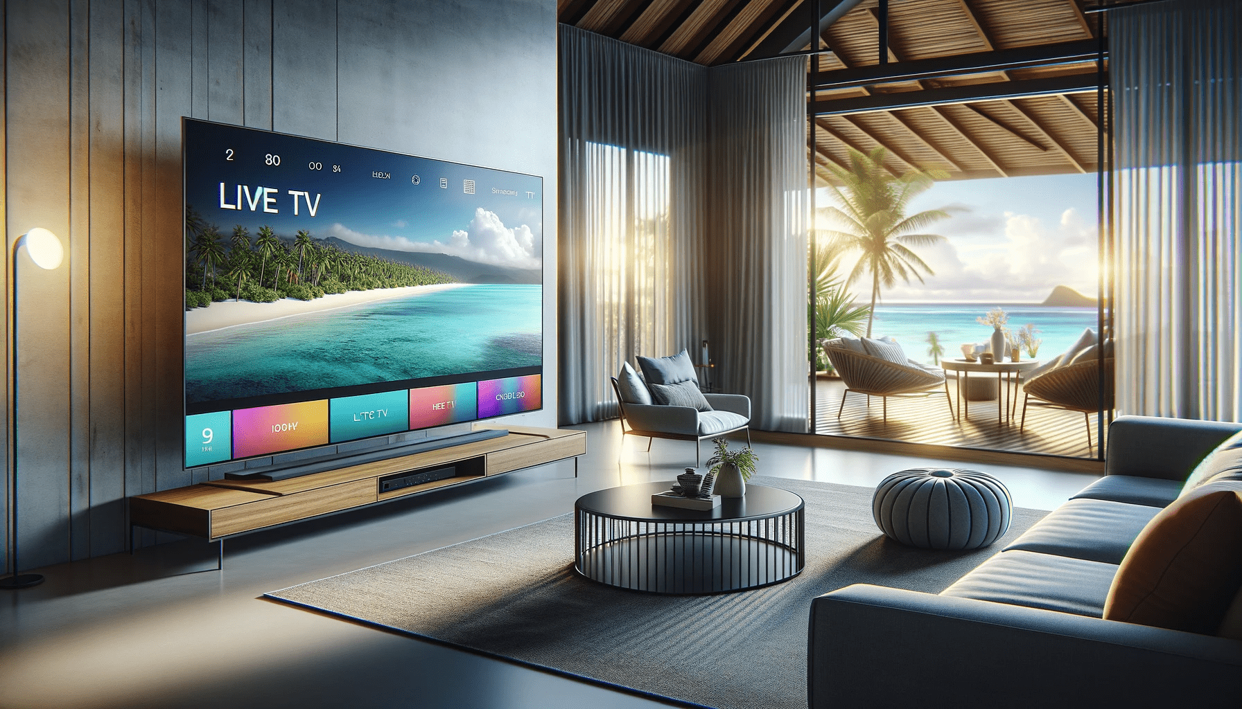 dall%c2%b7e-2024-01-15-18-12-03-create-an-image-of-a-modern-living-room-featuring-a-large-flat-screen-tv-on-a-stand-the-tv-displays-a-vibrant-interface-with-live-tv-and-various-co-6554605