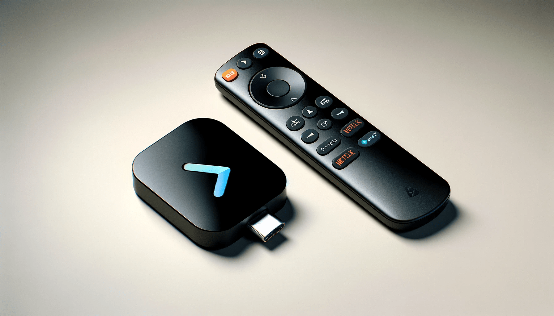 dall%c2%b7e-2024-01-15-20-41-29-a-sleek-black-streaming-media-dongle-with-a-rectangular-shape-and-an-hdmi-connector-on-one-end-featuring-a-curved-arrow-logo-next-to-it-is-a-modern-9873765