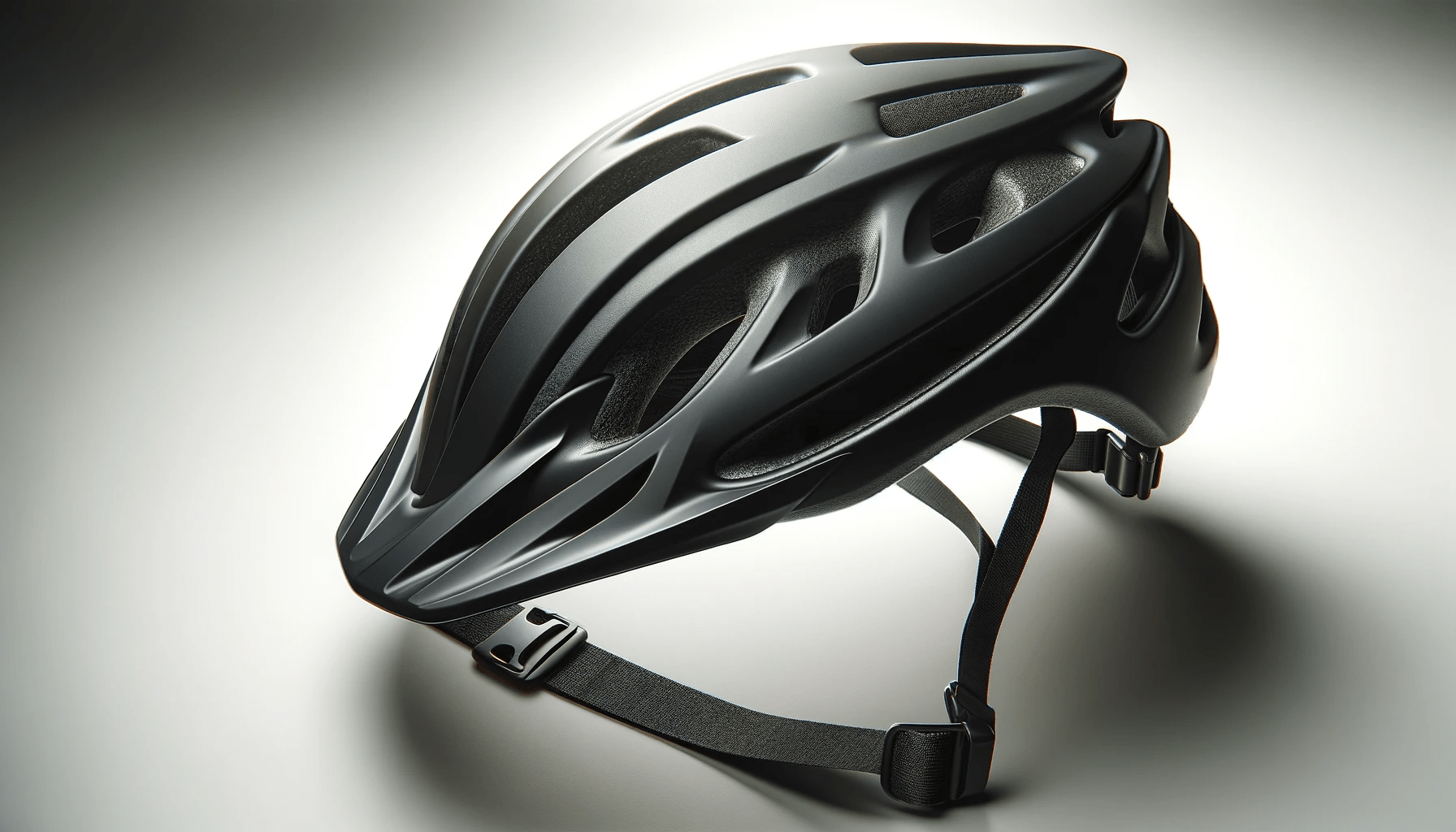 dall%c2%b7e-2024-01-16-13-14-28-a-close-up-image-of-a-modern-matte-black-bicycle-helmet-the-helmet-is-isolated-on-a-white-background-positioned-slightly-to-the-left-allowing-a-vie-3941300