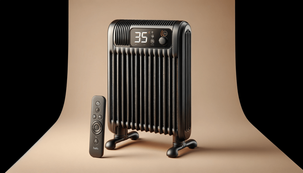 dall%c2%b7e-2024-01-17-07-38-51-a-modern-black-oil-filled-radiator-heater-with-a-digital-display-showing-35-degrees-celsius-on-top-standing-upright-the-heater-has-multiple-fins-an-1293468